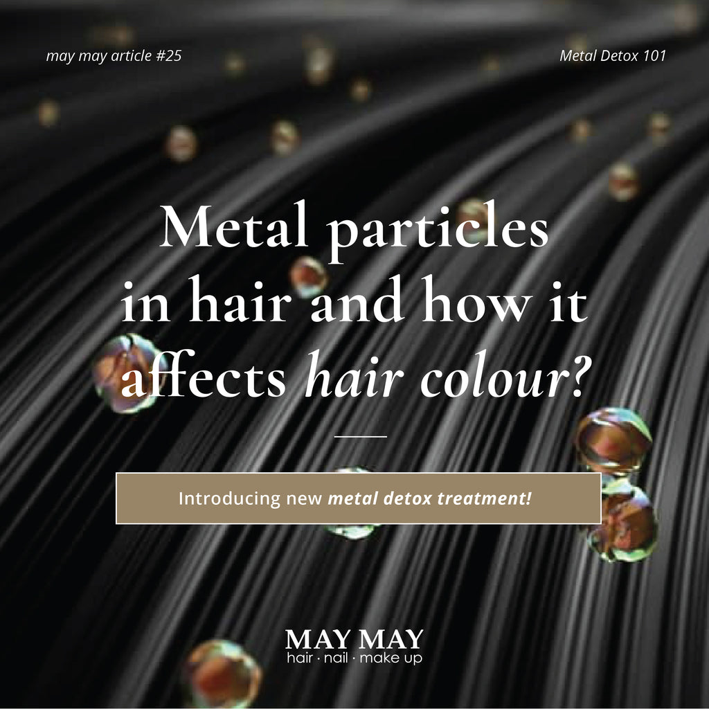 Metal Particles in Hair and How it Affects Hair Color